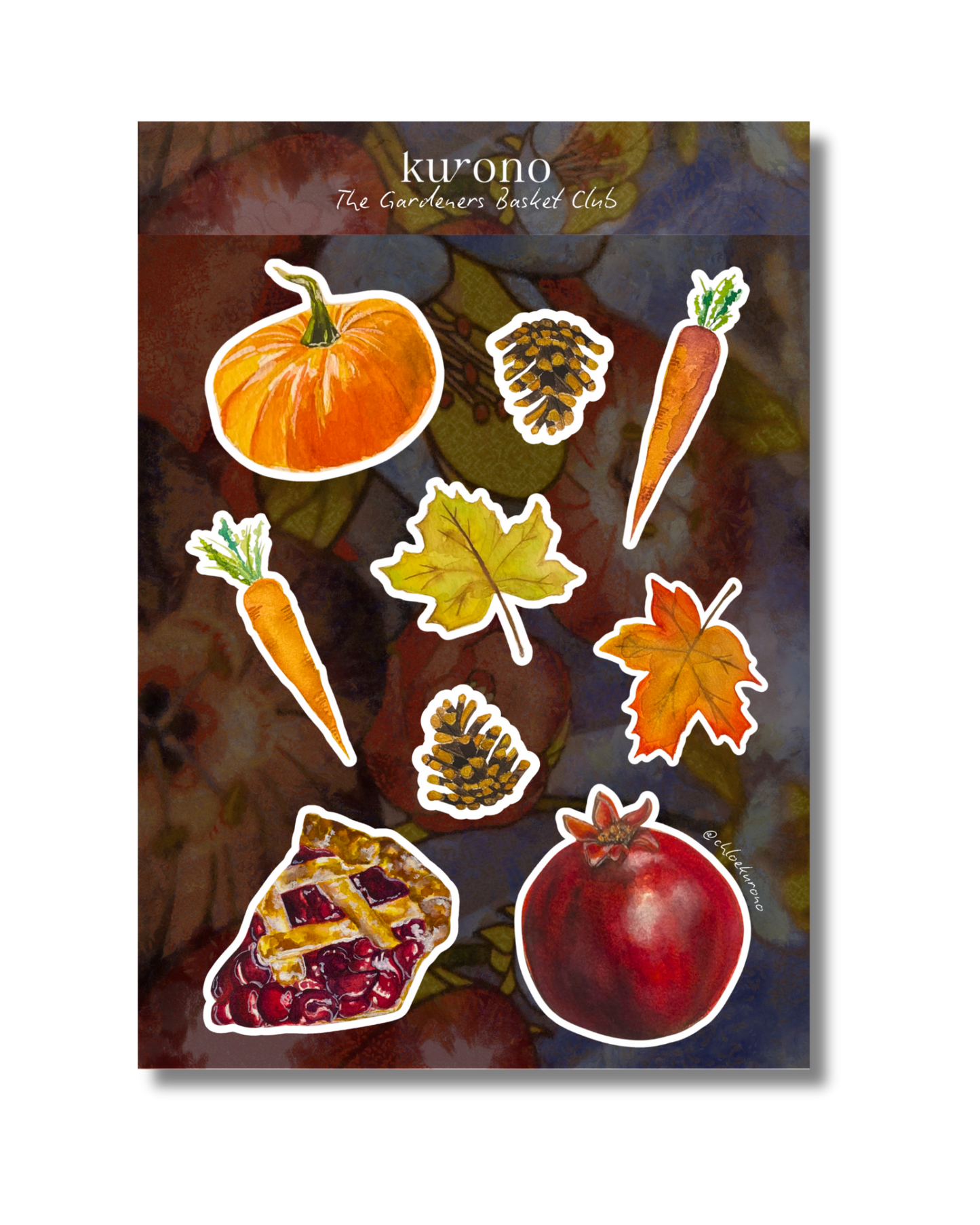 Autumn Harvest Sticker Sheet