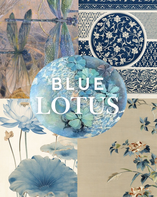 Blue Lotus Mood-board